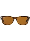 Ray Ban 'new Wayfarer' Sunglasses In Braun