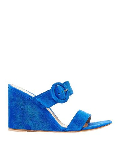 Gianvito Rossi Sandals In Blue