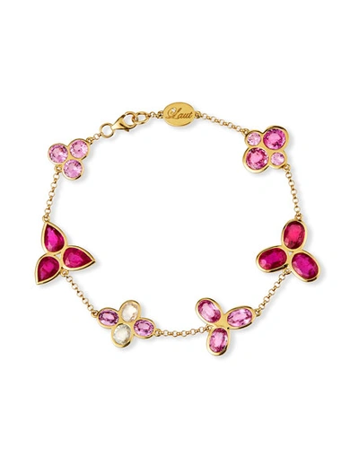 Alexander Laut Primavera Sapphire, Ruby & Diamond Bracelet