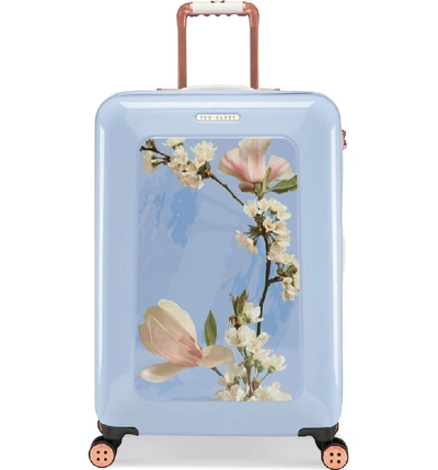 Ted Baker Medium Harmony 27-inch Hard Shell Spinner Suitcase - Blue