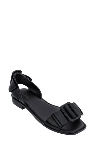 Melissa Women's Aurora Buckle Sandals In Black