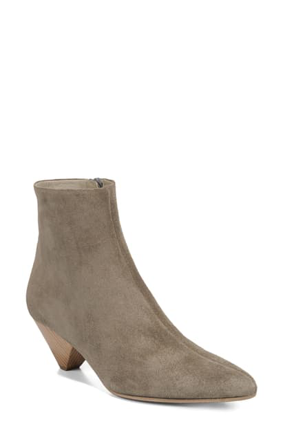 vince camuto cone heel bootie