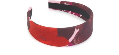 Erdem Headband In Pink/red