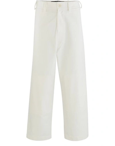 Jacquemus Peintre Trousers In Off White