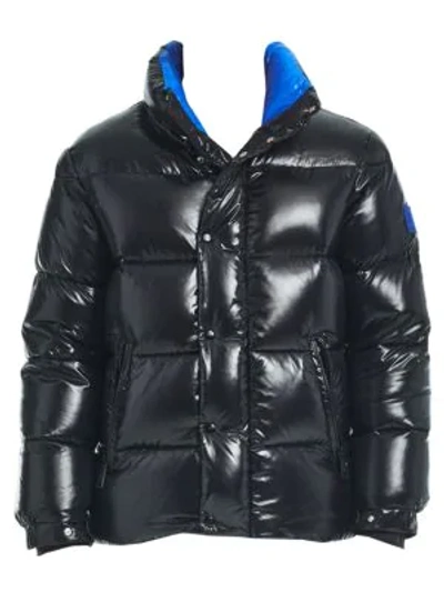 Sam Vail Nylon Down Puffer Jacket In Jet