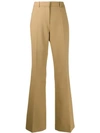 Joseph Flared Tailored Trousers In Neutrals