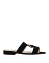 Sergio Rossi Sandals In Black