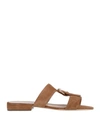 Sergio Rossi Sandals In Tan