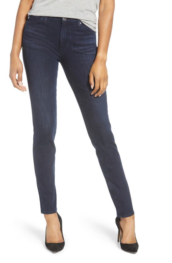 Ag Prima Mid-rise Ankle Cigarette Jeans In Indigo Excess | ModeSens