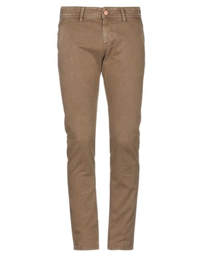 Barba Napoli Casual Pants In Brown