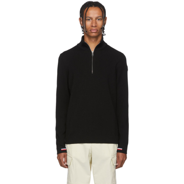 moncler half zip jumper