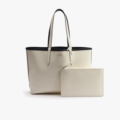 Lacoste Women's Anna Reversible Tote With Pouch - One Size In Eclipse