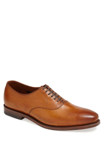 Allen Edmonds Carlyle Plain Toe Oxford In Walnut