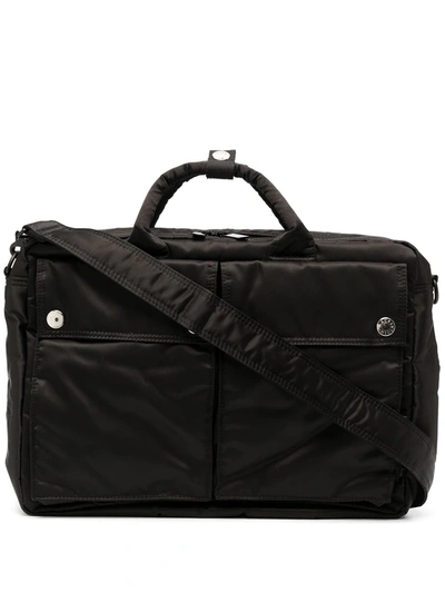 Porter-yoshida & Co X Mackintosh Two-way Briefcase In Black