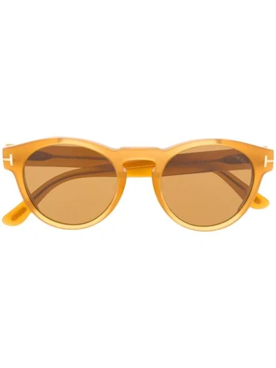 Tom Ford Margaux-02 Sunglasses In 黄色