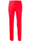 Alberto Biani Slim-fit Tailored Trousers In Red