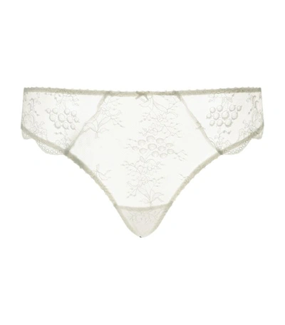 Aubade Floral Lace Thong