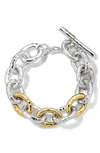 Ippolita Women's Classico Two-tone 18k-yellow-gold & Sterling Silver Toggle Bracelet In Gray/yellow