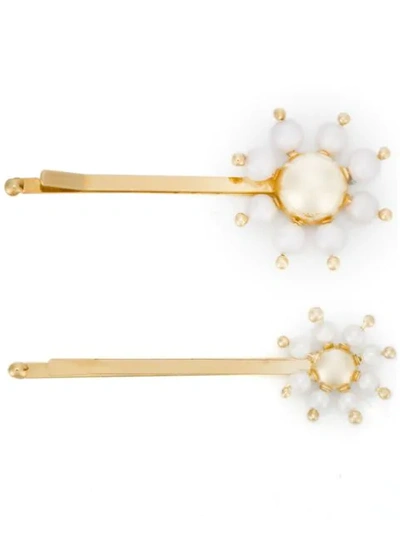 Rosantica Perset Hair Clips In Gold