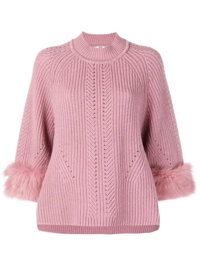 Fendi Fur In Pink