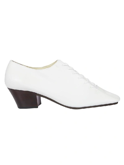 Lemaire Heeled Oxford Shoes In Cioccolato