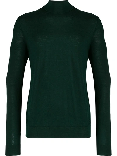 Pringle Of Scotland Relaxed-fit Knit Jumper In Green