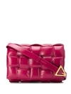 Bottega Veneta Padded Cassette Crossbody Bag In Pink