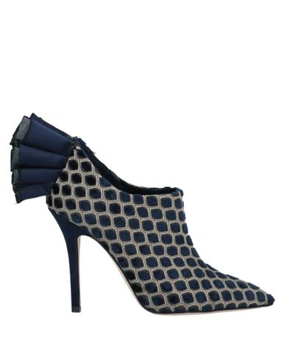 Andrea Mondin Ankle Boot In Bright Blue