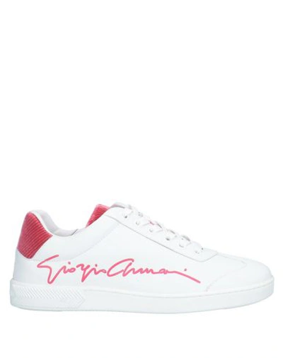 Giorgio Armani Sneakers In Pink