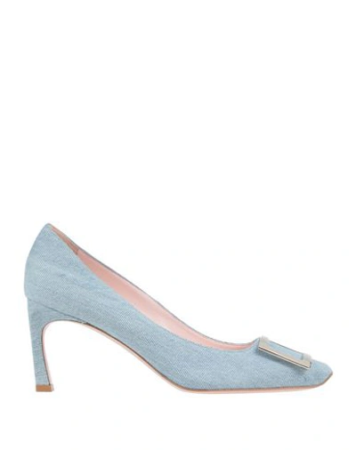 Roger Vivier Pump In Azure