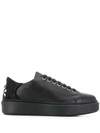 Philipp Plein Skull Low-top Sneakers In Black