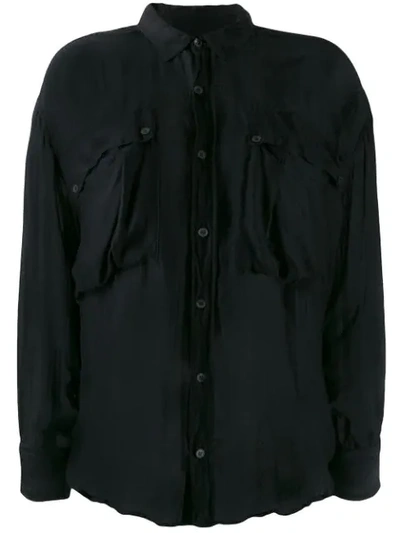 Katharine Hamnett Alex Shirt In Black