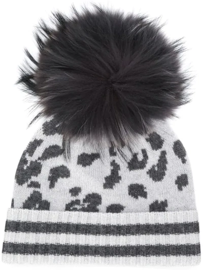 Missoni Leopard Beanie In S904v