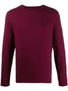 Polo Ralph Lauren Logo Sweatshirt In Red