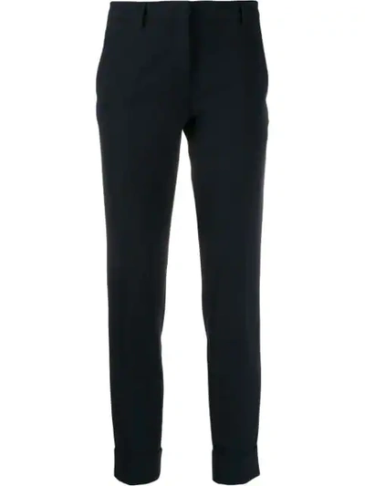 Blanca Slim-fit Trousers In Blue