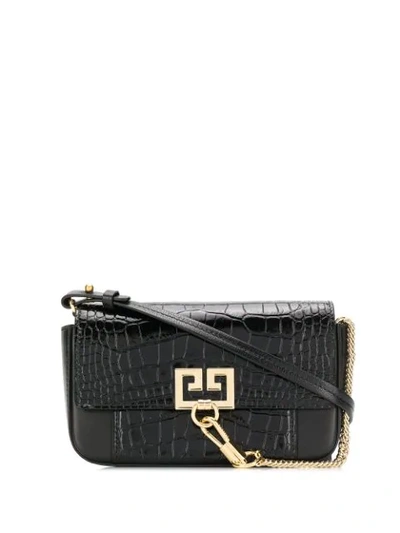 Givenchy Mini Pocket Shoulder Bag In 001 Black