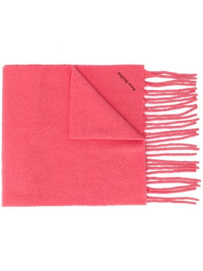 Acne Studios Klassischer Schal In Pink