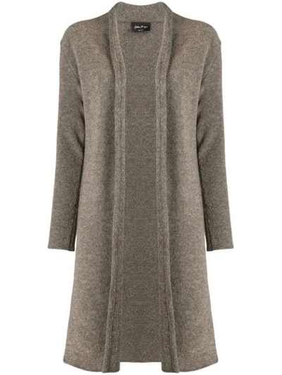 Andrea Ya'aqov Mid-length Cardi-coat In Neutrals