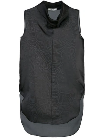 The Row Sleeveless Tunic Vest In Black