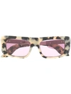 Marni Eyewear Leopard Sunglasses In Neutrals