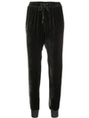 Fabiana Filippi Slim-fit Drawstring Trousers In Grey