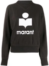 Isabel Marant Étoile Funnel Neck Sweater In Black