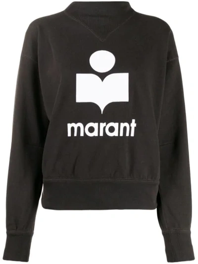 Isabel Marant Étoile Funnel Neck Sweater In Black
