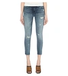 J Brand Alana Cropped Skinny Mid-rise Jeans In Rendition