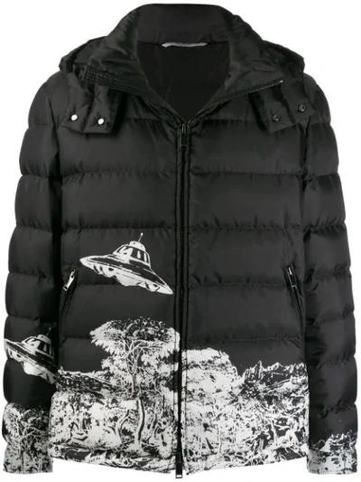 Valentino X Undercover Padded Jacket In Black