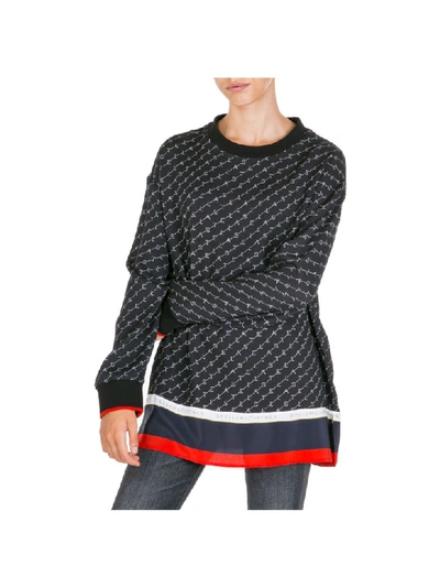 Stella Mccartney Monogram Sweatshirt In Nero