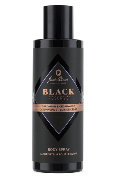 Jack Black Black Reserve Cardamom & Silver Body Spray