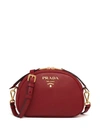 Prada Odette Shoulder Bag In Red