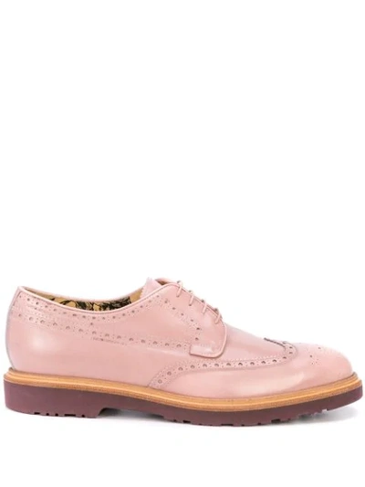 Paul Smith Classic Brogues In Pink