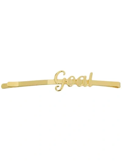 Eshvi Goal Hair Pin In Gold